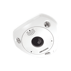 Fisheye IP 6 Megapixel / 180° - 360° / DEWARPING / WDR 120 dB / Exterior IP67 / IK10 / 15 mts IR / Entrada y Salida de Audio y