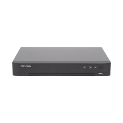 DVR 16 Canales TurboHD + 8 Canales IP / 4 Megapixel / Acusense (Evita Falsas Alarmas) / Audio por Coaxitron / Reconocimiento de 