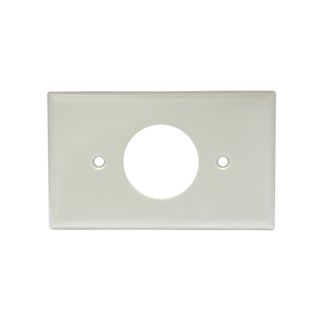 Placa de plástico para contacto sencillo.