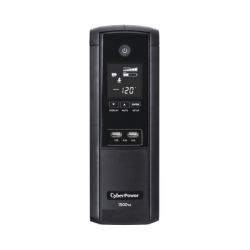 UPS de 1500 VA/900 W, Topología Línea Interactiva, Entrada 120 Vca NEMA 5-15P, Tipo Torre, Con 12 Tomas NEMA 5-15R, 5 años de