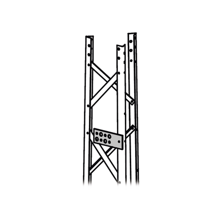 Guía Simple para Guiado de Cableado de Comunicación. Compatible con línea TITAN. Incluye Tornillo, Tuerca y Arandela.
