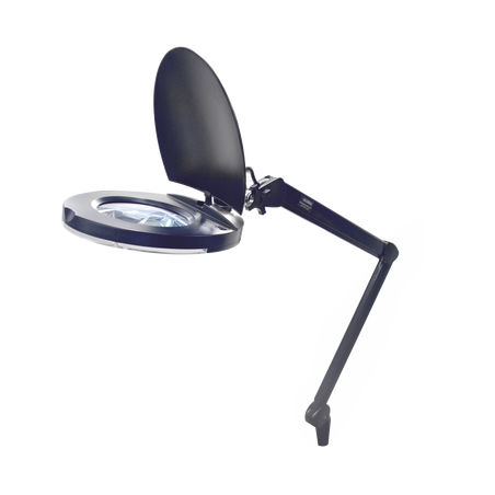 Lampara de LED para Escritorio con Lupa de 5 Pulgadas de Diámetro, 5 Dioptrias, 2.25X.