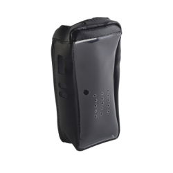 Funda de piel reforzada con visor frontal transparente, para radios NX-200, NX-300.