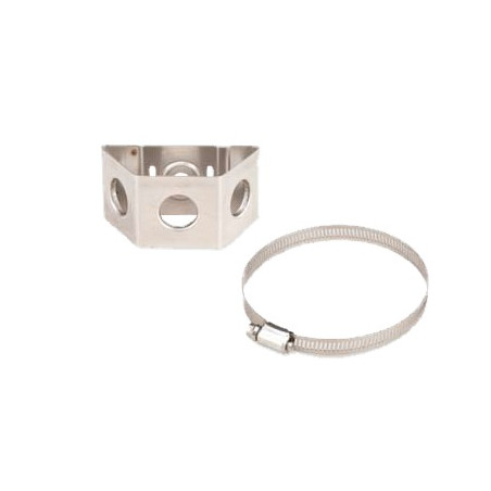 Adaptador de Sujetadores de Presión. Instalación en un Tubo con Diámetro de 1 a 2. Paquete de 10 Piezas