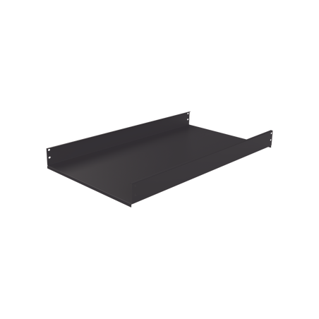 Charola Fija de Sujeción Lateral, 90 cm de Profundidad, 2U. Compatible con LP-60120-XX-UR2