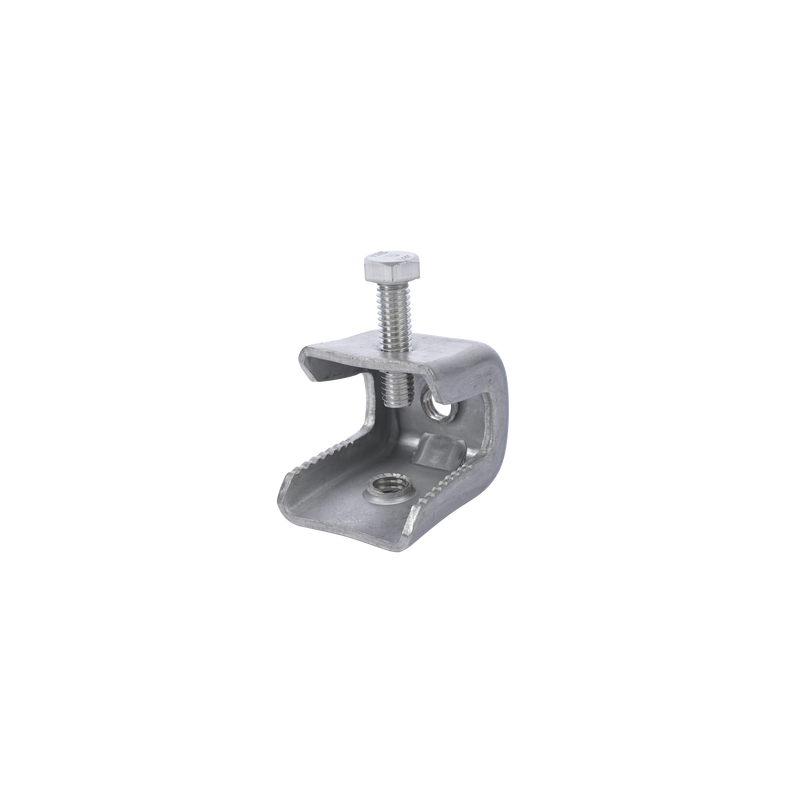 Paquete de 10 Sujetadores Para Instalacion En Angulo Con Orificio de 3/8"