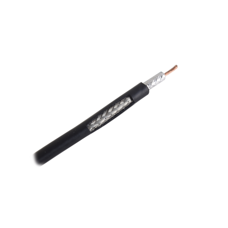 RG-8X, Metro de Cable Coaxial Ultra Flexible, Conductor Central de Cobre Trenzado, Malla de Cobre EstaÑado, 50 Ohms