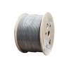 Bobina de Cable Blindado F/UTP de 4 Pares, Z-MAX, Cat6A, Soporte de Aplicaciones 10GBase-T, CM, Color Gris, 305 Metros (1000 Pie