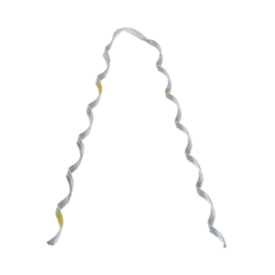 Remate Preformado de Acero Galvanizado para fibra Mini-ADSS diámetros 6 - 7 mm (Preformado con tecnología sin polvo abrasivo) 