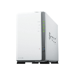 NAS DiskStation DS223j | 2 Bahías | CPU Realtek RTD1619B 1.7 GHz | 1 GB DDR4 | Puerto 1GbE RJ-45 | USB 3.2 Gen 1 | Compatible c