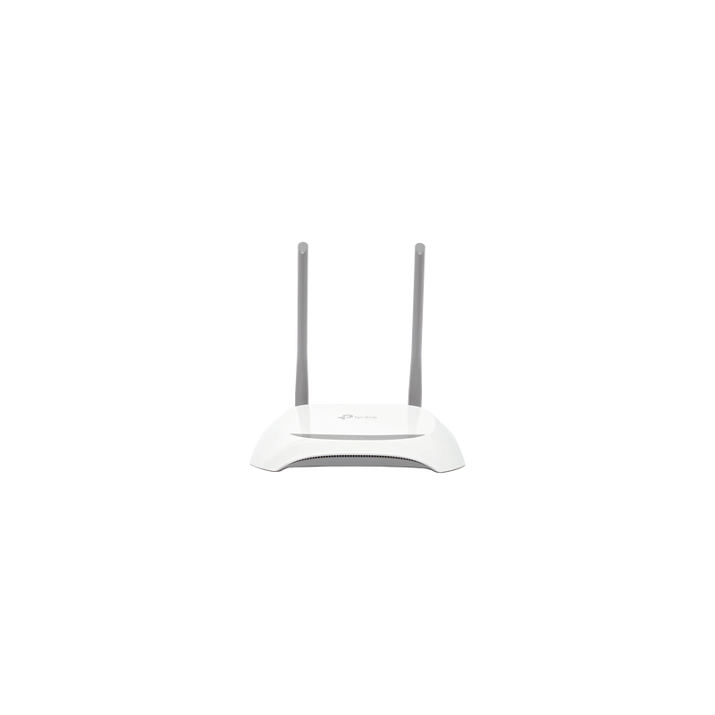 Router Inalámbrico WISP, 2.4 GHz, 300 Mbps, 2 antenas externas omnidireccional 5 dBi, 4 Puertos LAN 10/100 Mbps, 1 Puerto WAN 1