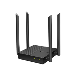 Router Inalámbrico AC 1200 / Doble Banda MU-MIMO / 1 puerto WAN 10/100/1000 Mbps / 4 puertos LAN 10/100/1000 Mbps / Compatible 