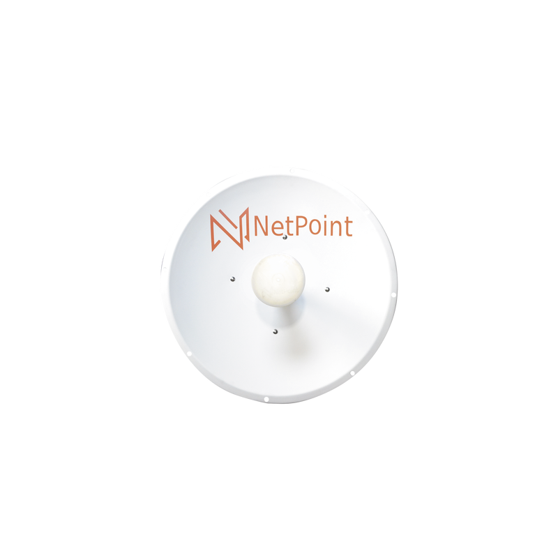 Antena Direccional / 3 ft / 4.9-6.4 GHz / Ganancia 34 dBi / SLANT de 45 ° y 90° / Incluye Jumpers con conector N-Macho a RSMA 