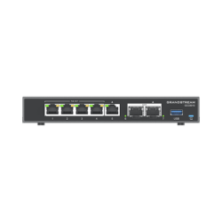 4 en 1: Firewall Nueva Generación, Router, IP PBX (24 usuarios / 8 llamadas), Switch Gigabit de 5 Puertos (4 PoE) y 2 Puertos S