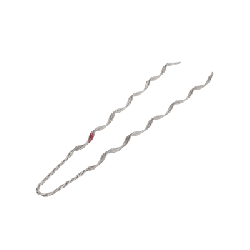 Remate Preformado de Acero Galvanizado para Fibra Mini-ADSS de 24 hilos SPAN 120 metros, diámetros 7.5 - 8 mm