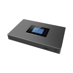 Conmutador IP-PBX para hasta 500 usuarios y 75 llamadas simultaneas, 1FXO, 1FXS, para solución de comunicaciones unificadas y c