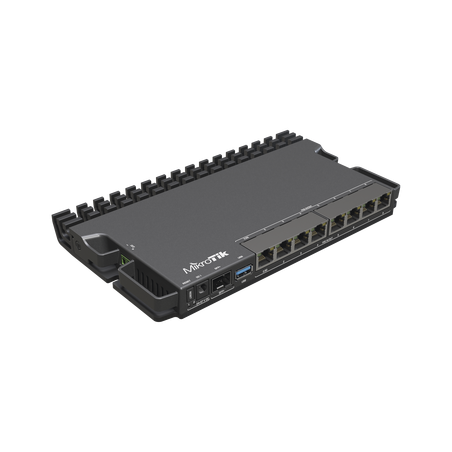 RB5009UPr+S+IN 8 puertos PoE in/out, 1 SFP+, Solo RouterOS v7