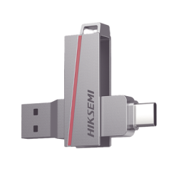 Memoria USB Dual de 128 GB / USB-C y USB-A / Transferencia de Alta Velocidad / Metálica / Compatible con Dispositivos Móviles,