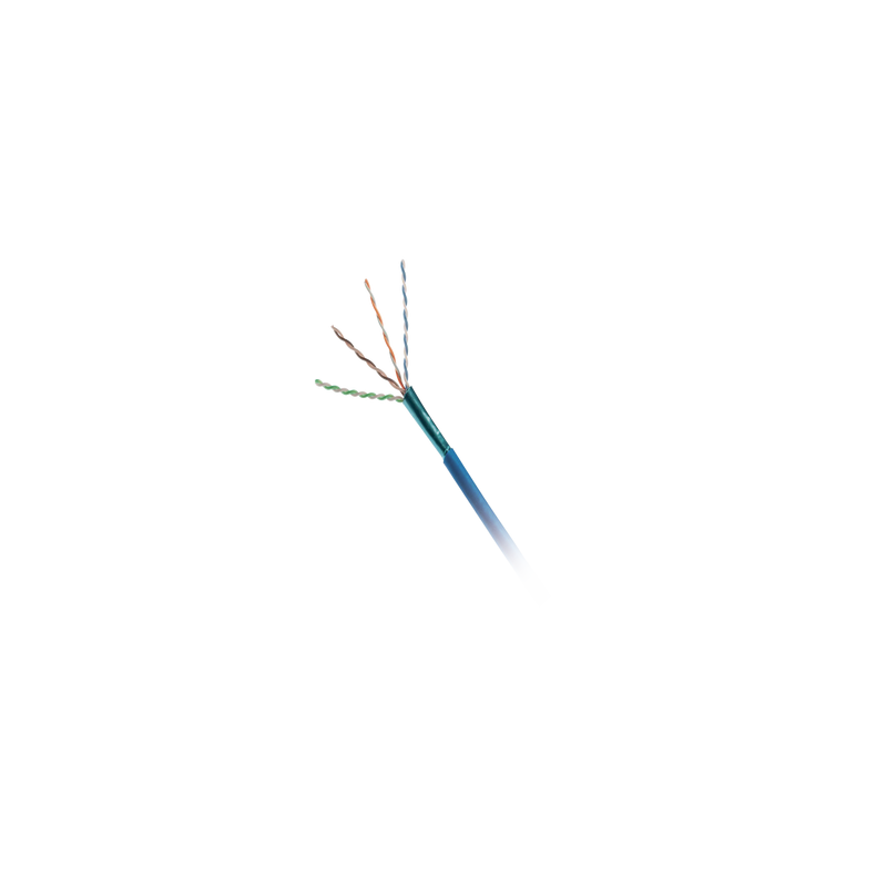 Bobina de Cable UTP de 4 Pares, Vari-MaTriX, Cat6A, 23 AWG, CMP (Plenum), Color Azul, 305 Metros (1000 Pies)