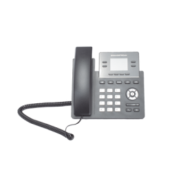 Teléfono IP Grado Operador, 4 líneas SIP con 2 cuentas, puertos Gigabit PoE, pantalla a color 2.4", codec Opus, IPV4/IPV6 con 