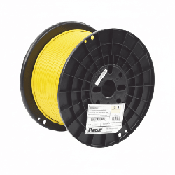 Bobina de Cable UTP de 4 Pares, Vari-MaTriX, Cat6A, 23 AWG, CMR (Riser), Color Amarillo, 305 Metros (1000 Pies)