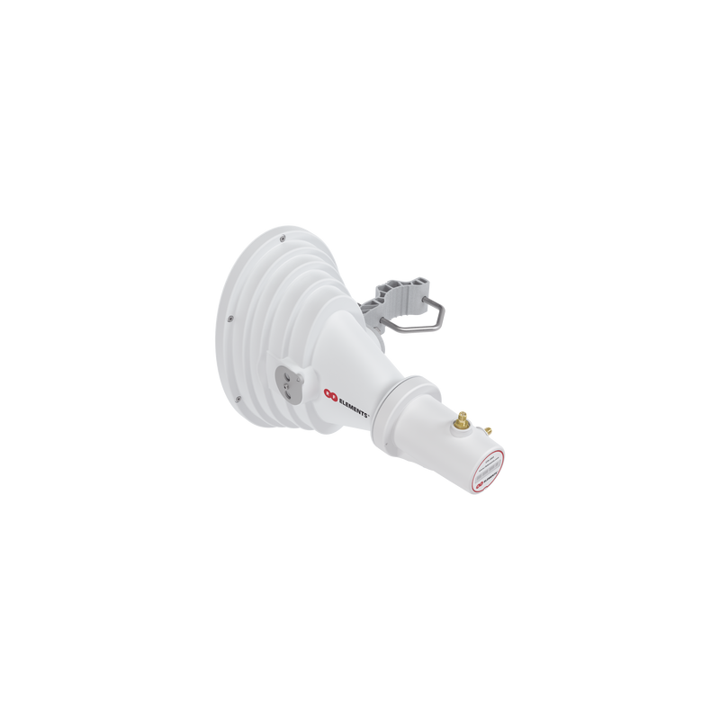 Antena Sectorial Asimétrica Starter Horn de 45º, 5150 - 5950 MHz, ganancia de 17 dBi, conexión directa con radios IS-5AC, PS-