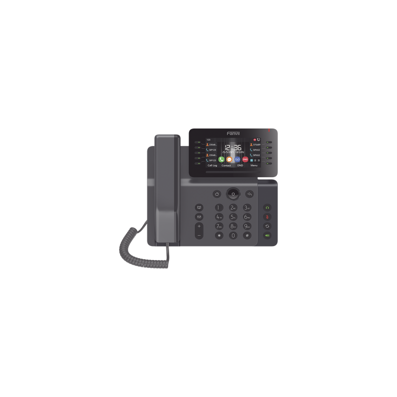 Teléfono IP Empresarial Esencial WiFi / Bluetooth, 20 líneas SIP, pantalla a color 4.3" ajustable, PoE, puertos Gigabit, confe