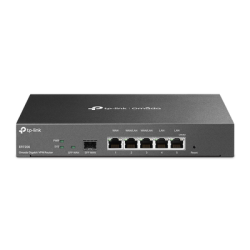 Router Omada VPN / SDN Multi-WAN Gigabit / 1 Puerto WAN SFP Gigabit / 1 Puerto WAN RJ45 Gigabit / 2 Puertos LAN RJ45 Gigabit / 2