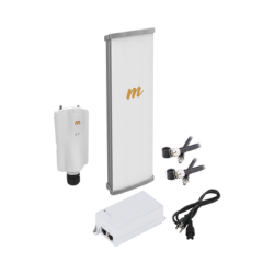Kit de radio A5x con antena N545X4, 4.9 a 6.4 GHz, 700 Mbps, hasta 64 usuarios concurrentes, Monitoreo a travez de la nube, incl