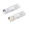 Transceptores Ópticos Bidireccionales SFP (Mini-Gbic) / Monomodo 1310 & 1550 nm / 1.25 Gbps / 1000BASE-BX / Conector LC/UPC Sim