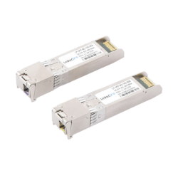 Transceptores Ópticos Bidireccionales SFP+ (Mini-Gbic) / Monomodo 1490 & 1550 nm / 10 Gbps / 10GBASE-BX / Conector LC/UPC Simpl