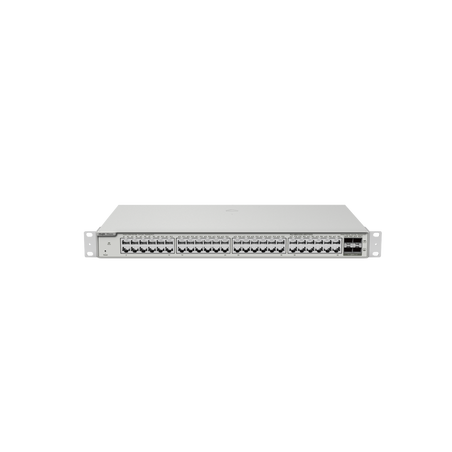 Switch Administrable Capa 2+ Plus, con 48 puertos Gigabit + 4 SFP+ para fibra 10Gb, gestión gratuita desde la nube