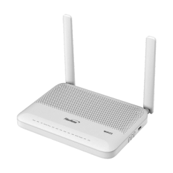 ONU GPON WiFi 6, Doble Banda (2.4/5 GHz), 2 Antenas de 5 dBi, Compatible con OLT de Terceros, 4 puertos Gigabit Ethernet + 1 POT