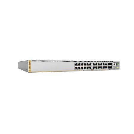 Switch L3 Stackable, 24x 10/100/1000-T PoE+, 4x SFP+, Fuente redundante integradas 740 Watts (TAA compliant version)