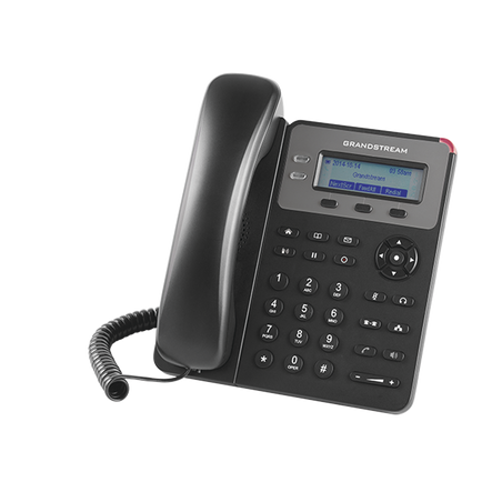 Teléfono IP SMB de 2 Líneas, 1 cuenta SIP con 3 teclas de función programables y conferencia de 3 vías. PoE