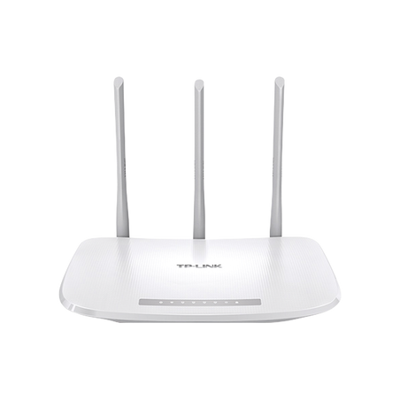 Router Inalámbrico WISP, 2.4 GHz, 300 Mbps, 3 antenas externas omnidireccional 5 dBi, 4 Puertos LAN 10/100 Mbps, 1 Puerto WAN 1