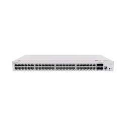Switch de Acceso Gigabit Administrable Capa 2 / 48 puertos 10/100/1000 Mbps / 4 Puertos 10GE SFP+ Uplink / ERPS / IMGP Snooping 