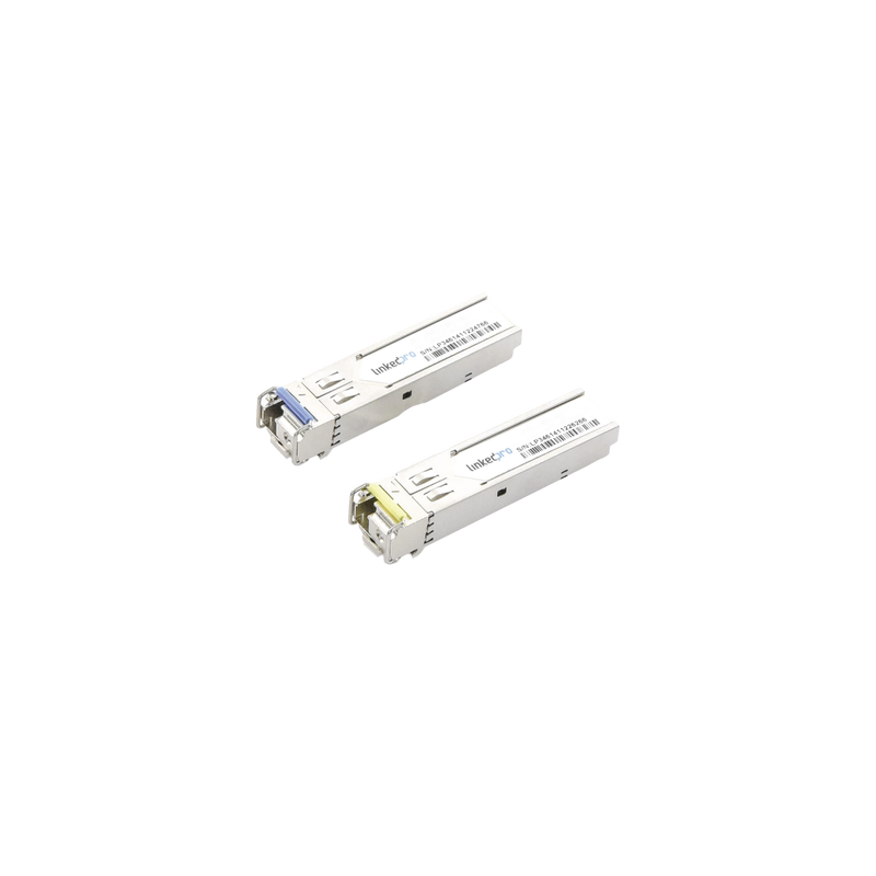 Transceptores Ópticos Industriales Bidireccionales SFP (Mini-Gbic) / Monomodo 1310 & 1550 nm / 1.25 Gbps / 1000BASE-BX / Conect