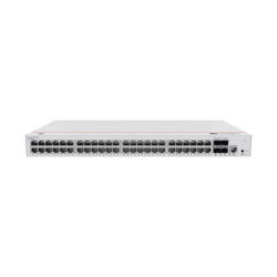 Switch de Distribución/Core Gigabit Administrable PoE Capa 3 / 48 puertos 10/100/1000 Mbps (PoE) / 4 Puertos 1GE SFP Uplink / E