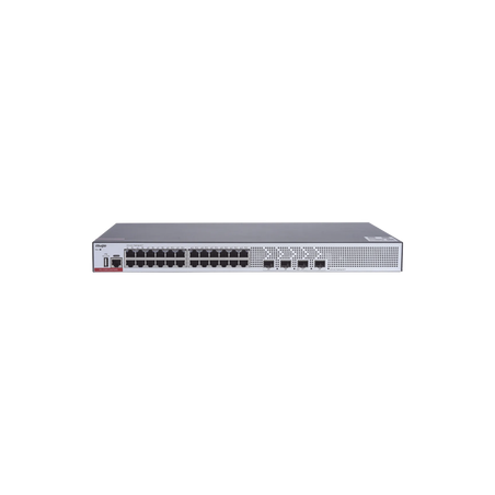 Switch de Acceso Capa 3 con doble Chip para Alta Disponibilidad Ideal en Redes Empresariales con 24 puertos Gigabit y 4 SFP+ 10G