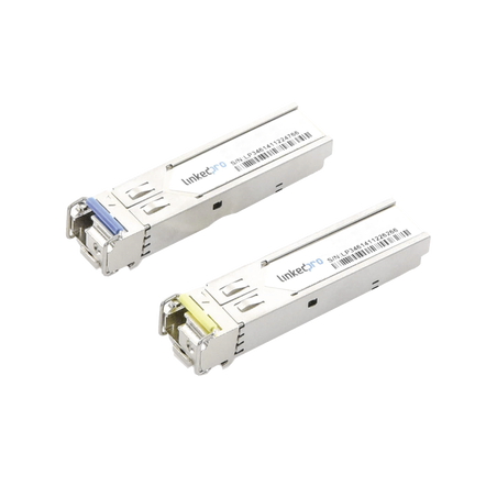 Transceptores Ópticos Industriales Bidireccionales SFP (Mini-Gbic) / Monomodo 1310 & 1550 nm / 1.25 Gbps / 1000BASE-BX / Conect