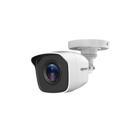 Bala TURBOHD 2 Megapíxeles (1080p) / METALICA / Gran Angular 103° / Lente 2.8 mm / IR EXIR Inteligente 20 mts / Exterior IP66 