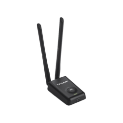Adaptador de alta potencia USB inalámbrico/ WiFi N 300 Mbps / Frecuencia de 2.4 GHz / 2 Antenas Externas de 5 dBi / Compatibili
