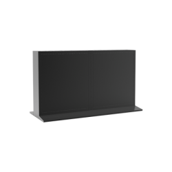 Gabinete Pedestal Modular Para Piso / Compatible con Monitor de 55" / Especial para Videowall / Compatible con DS-D2055NL-B/G - 