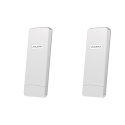 Kit de Enlace PtP de 2 Puntos de Acceso C1AN con Antena Integrada de 14 dBi en 5 GHz, MIMO 2x2, Hasta 4 km, Administración en N
