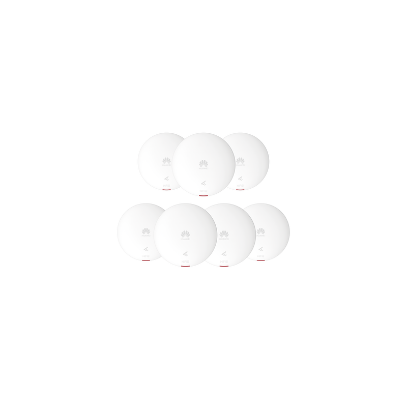 Kit de 7 - Punto de Acceso Wi-Fi 6 / 1.775 Gbps / MU-MIMO 2x2:2 (2.4GHz y 5GHz) / Smart Antenna 20% más cobertura / Instalació