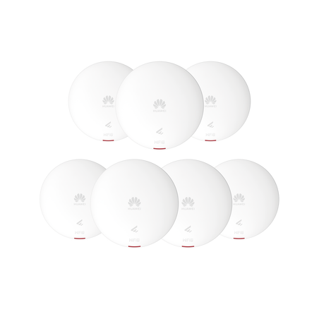 Kit de 7 - Punto de Acceso Wi-Fi 6 / 1.775 Gbps / MU-MIMO 2x2:2 (2.4GHz y 5GHz) / Smart Antenna 20% más cobertura / Instalació