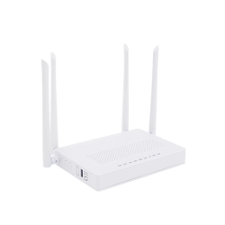 ONU Dual GPON/EPON / Wi-Fi Doble Banda 2.4 y 5 GHz / Soporta MESH / 2 Puertos Gigabit / 1 Puerto PON SC/APC / 1 puerto CATV / Ha