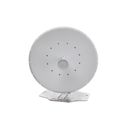 Antena Direccional airFiber X, ideal para enlaces Punto a Punto (PtP), frecuencia 5 GHz (4.9 - 5.8 GHz) de 34 dBi slant 45