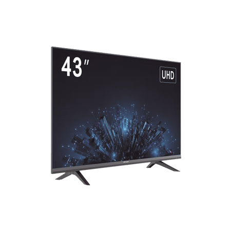 Monitor LED 4K de 43" / Ideal para Oficina y Hogar / Uso 24-7 / Entrada HDMI / Compatible con Montaje VESA (200 X 200) / Bocinas